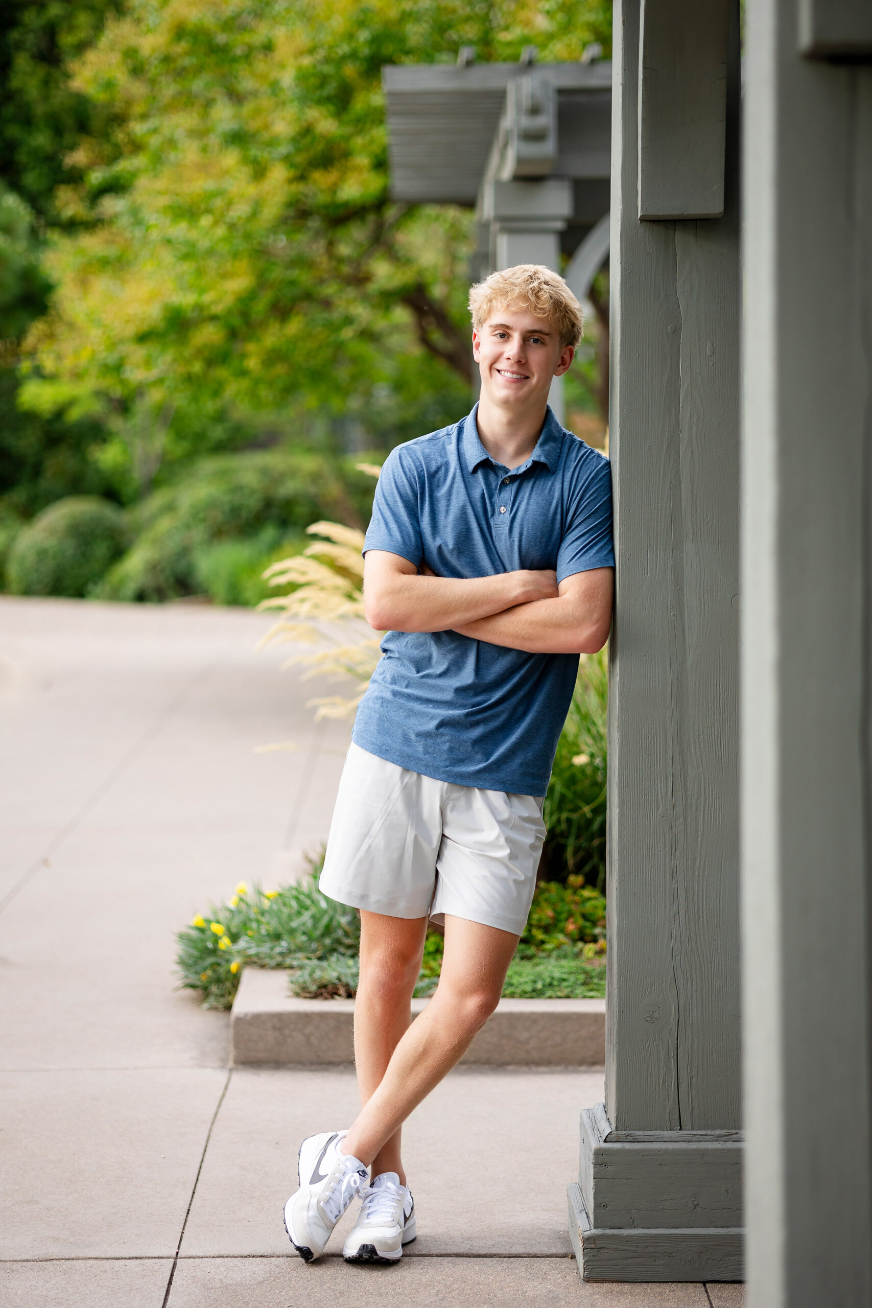denver botanic gardens senior pictures